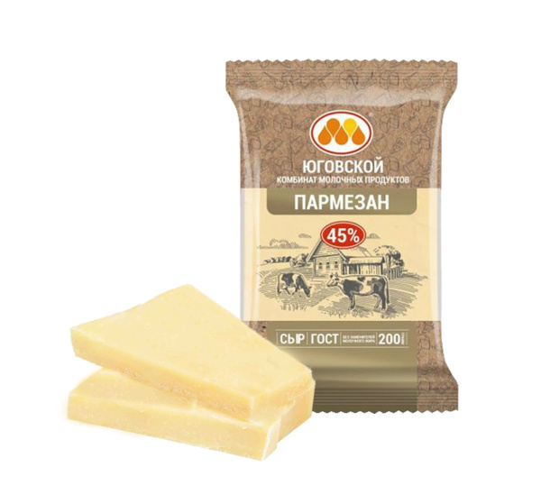 Сыр Пармезан Юговской 40%, 200 г