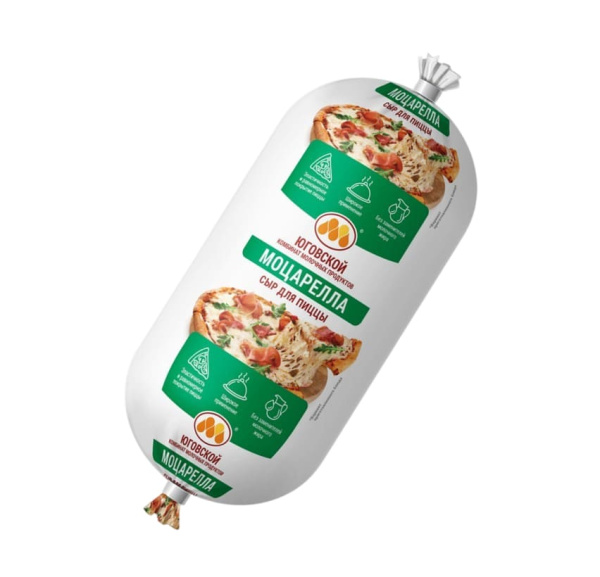 Сыр Моцарелла для пиццы Юговской 45%, 1 кг