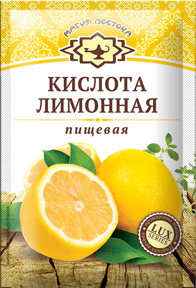 Кислота  лимонная пищевая Магия Востока, 50 гр