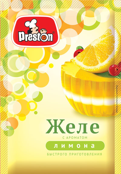 Желе с ароматом лимона Pr.Preston, 50 г