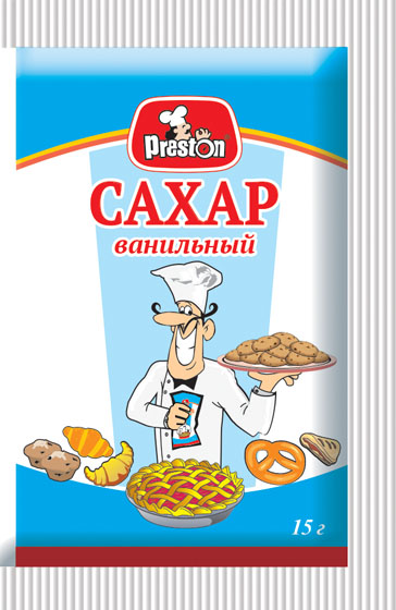 Сахар ванильный Pr.Preston, 15 г