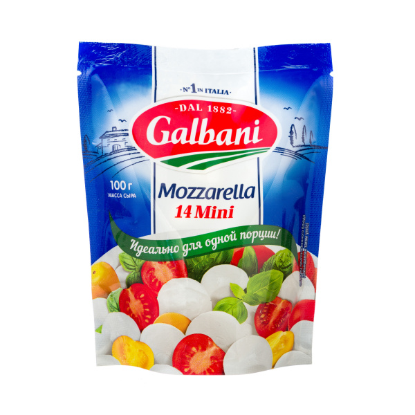 Сыр Моцарелла мини Galbani 45%, 100 г