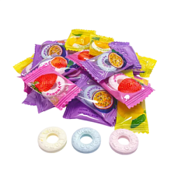 Конфеты без сахара SWEET RINGS ROLL, 500 г