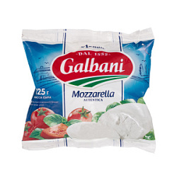 Сыр Моцарелла Galbani 45%, 125 г