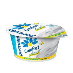 Йогурт Натуральный безлактозный Parmalat Comfort 3,5%, 130 г