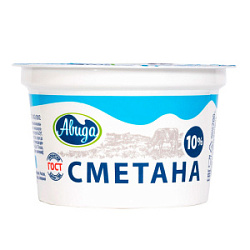 Сметана Авида 10%, 170 г