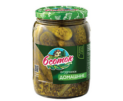 Огурчики домашние 6 соток, 720 мл (12/1)