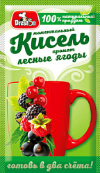 Кисель моментальный Pr.Preston с ароматом лесной ягоды, 30 г