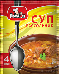 Суп рассольник Pr.Preston, 50 г