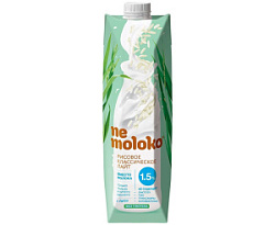 Напиток рисовый классический лайт Nemoloko 1.5%, 1 л
