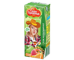 Сок Сады Придонья Мультифрукт, 200 мл