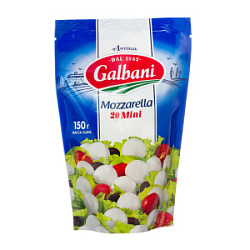 Сыр Моцарелла мини Galbani 45%, 150 г