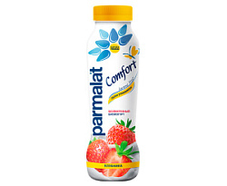 Биойогурт питьевой Клубника Parmalat Comfort 1,5%, 290 г
